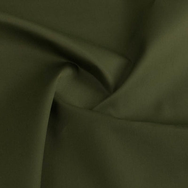 COTTON Dress Fabrics Olive Cotton Twill Fabric 150cm (7502046068825)