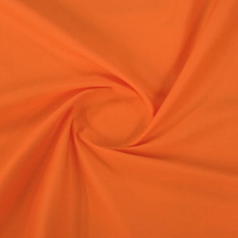 COTTON Dress Fabrics Orange Cotton Twill Fabric 150cm (7502046068825)