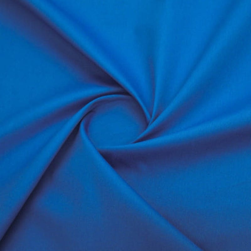 COTTON Dress Fabrics Turquoise Blue Cotton Twill Fabric 150cm (7502046068825)