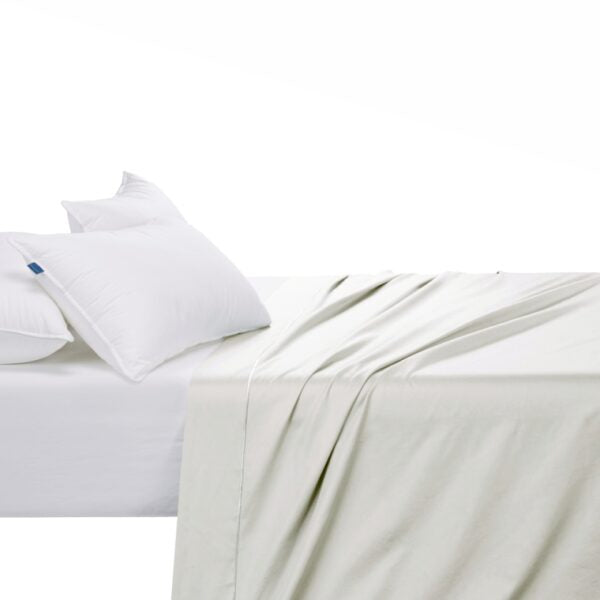 Egyptian Cotton 400 Thread Count Cream Flat Sheet