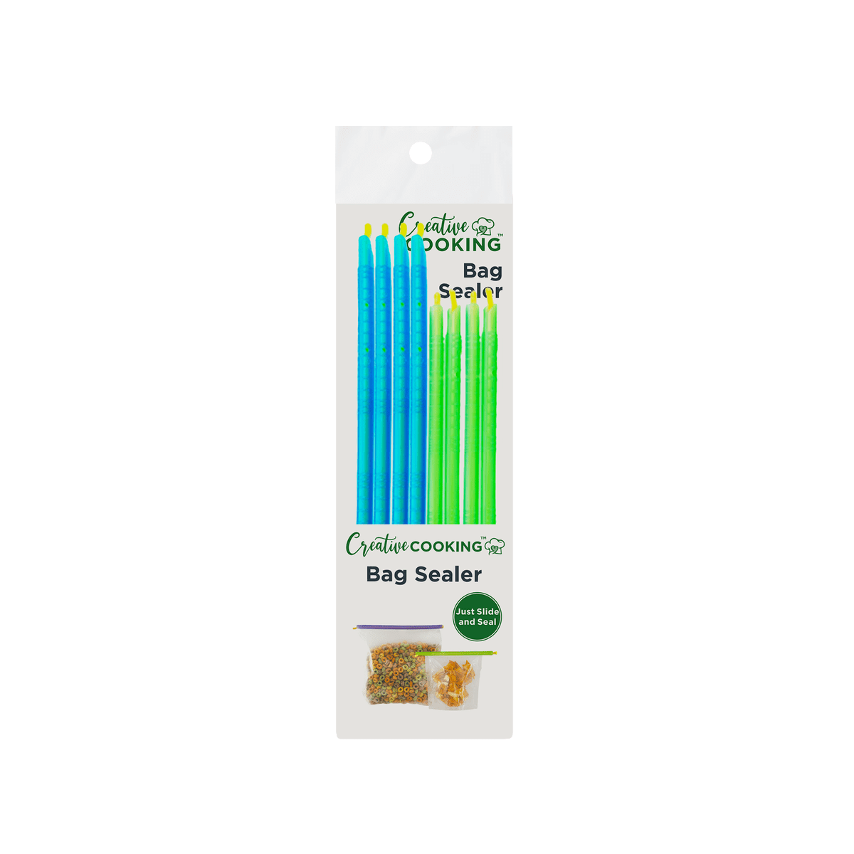 Creative Cooking Bag Sealer Creative Cooking Bag Sealer Re-usableSet of 8 CC-282