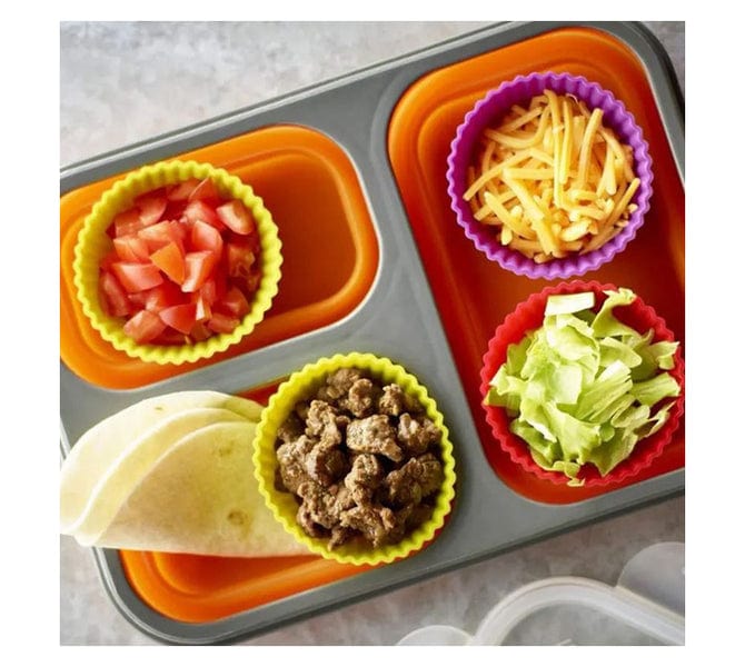 Creative Cooking BAKING Creative 8 Piece Jumbo Muffin Cup Set CC-176 (7468089442393)