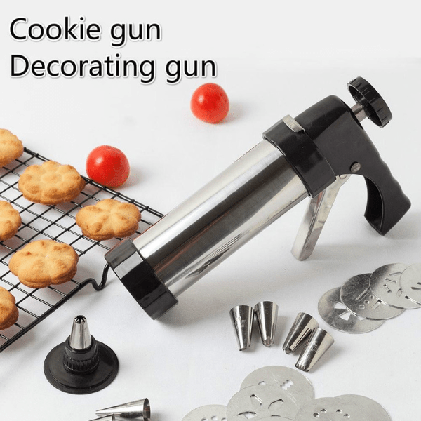 Creative Cooking BAKING Creative Cooking Biscuit Press & Icing Set CC-159 (7468091080793)