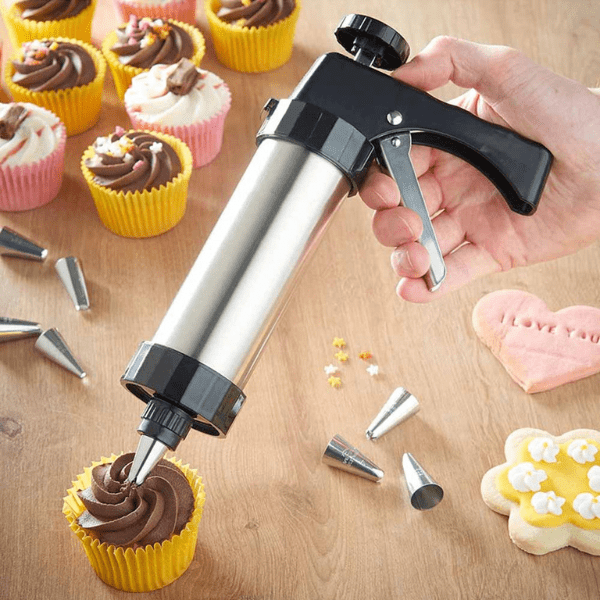 Creative Cooking BAKING Creative Cooking Biscuit Press & Icing Set CC-159 (7468091080793)