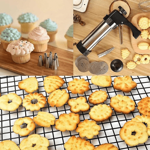 Creative Cooking BAKING Creative Cooking Biscuit Press & Icing Set CC-159 (7468091080793)