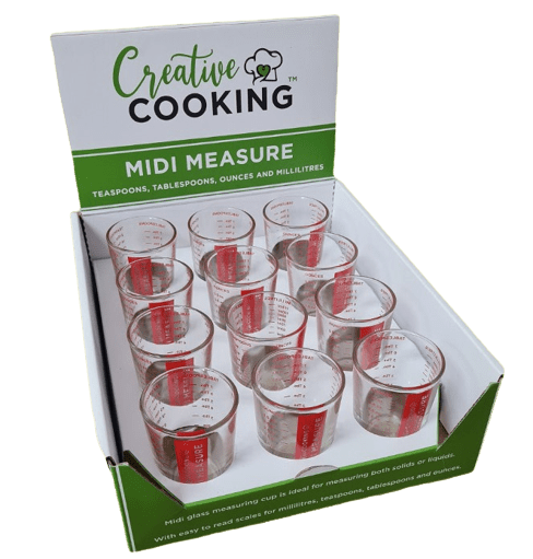 Creative Cooking Egg Boiler Creative Cooking Glass Mini Measure CC-121