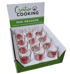 Creative Cooking Egg Boiler Creative Cooking Glass Mini Measure CC-121