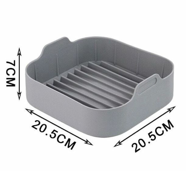 Creative Cooking Silicone Air Fryer Basket Creative Cooking Silicone Air Fryer Basket Square - CC-164