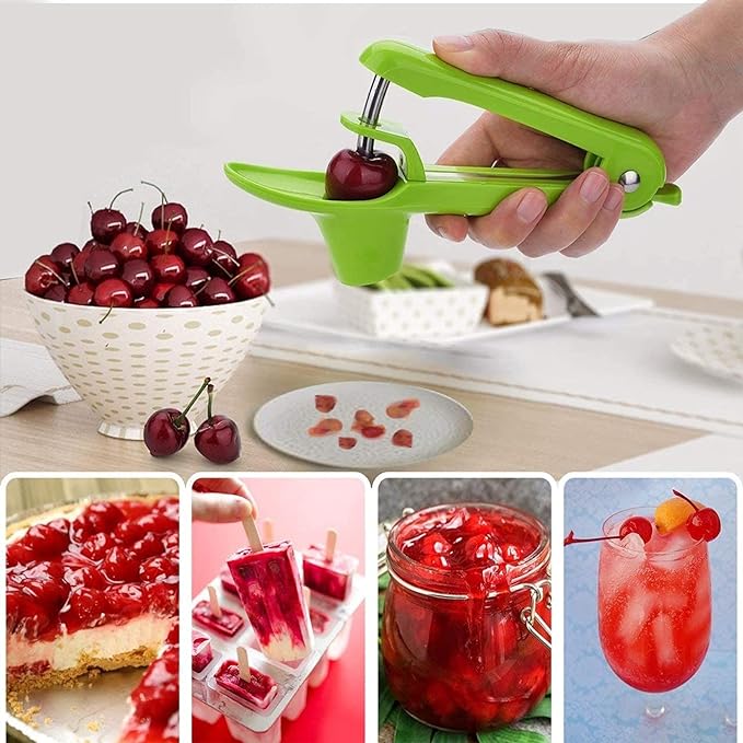 Creative Cooking Silicone Creative Cooking Cherry Pitter  CC-193 (7431189987417)
