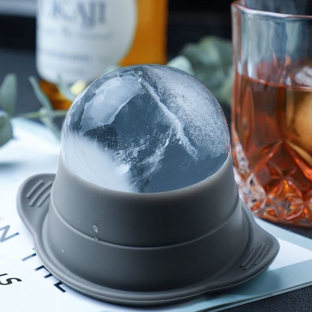 Creative Cooking Silicone Creative Cooking Mega Ice Sphere Moulds 6cm Diameter Set of 2 (7431142506585)