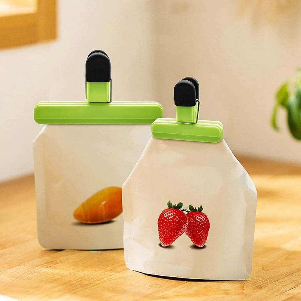 Creative Cooking Small Bag Clips Creative Cooking 3 Piece Bag Clip Set 1 Large & 2 Small Clips CC-222