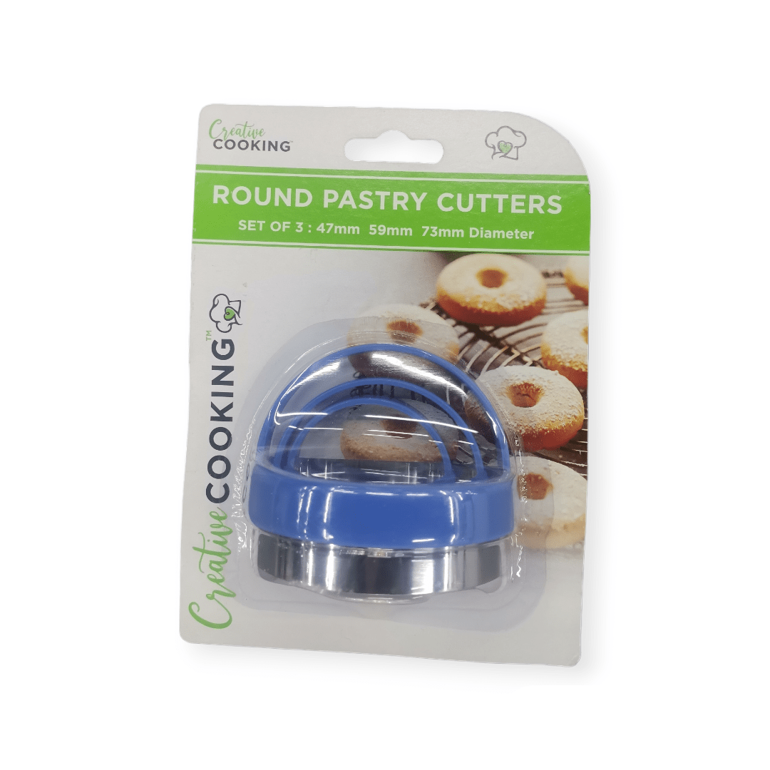 Creative Cooking Thermometer Creative Cooking Cookie Cutter 3pc Pastry CC-138 (7436923568217)