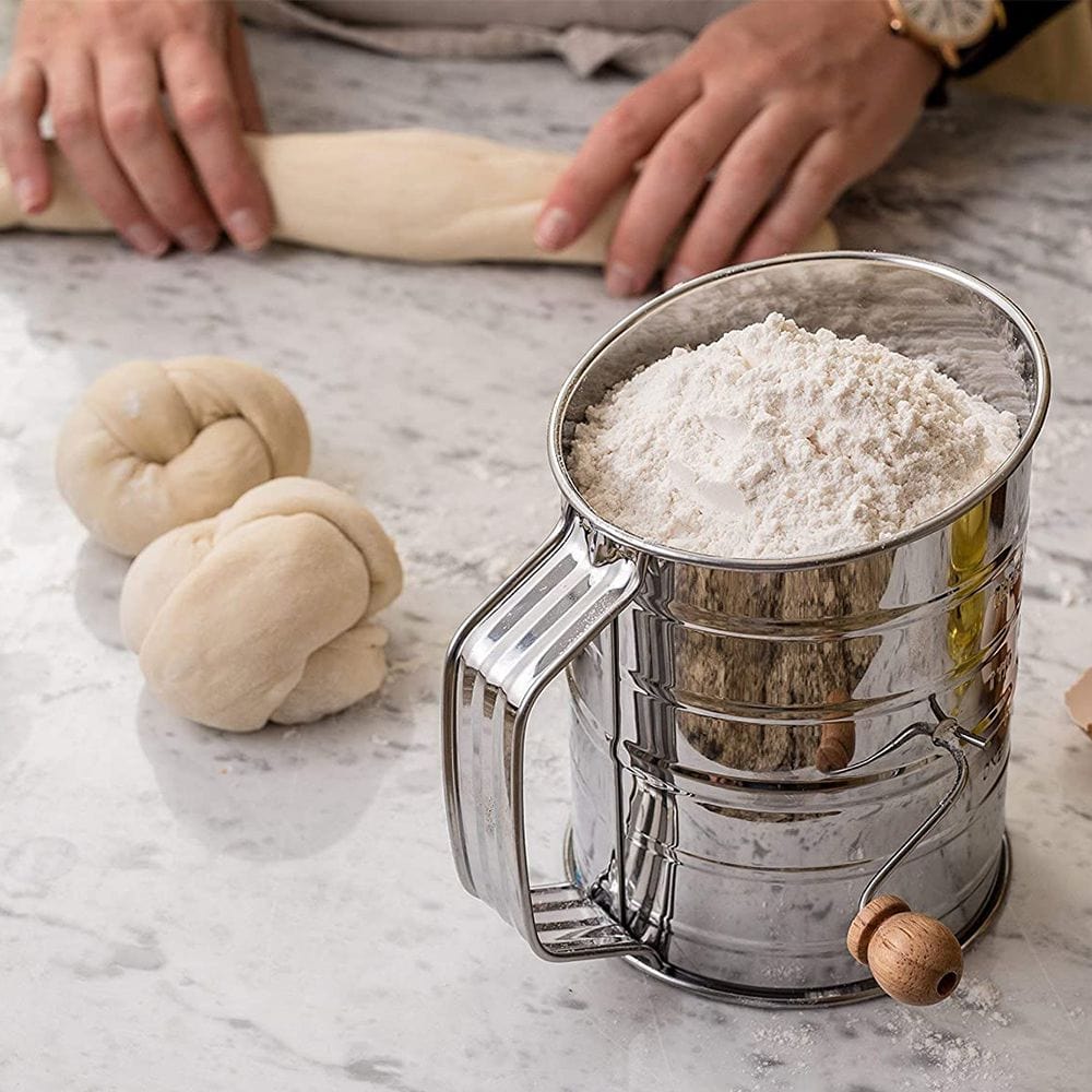Creative Cooking Thermometer Creative Cooking Flour Sifter Stainless Steel CC-144 (7313783029849)