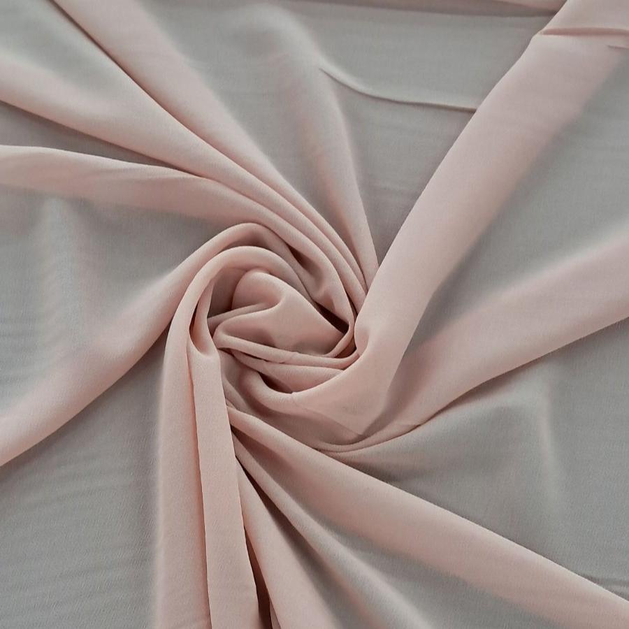 CREPE CHIFFON Dress Fabric Dk Peach Crepe Chiffon 150cm (7795155796057)