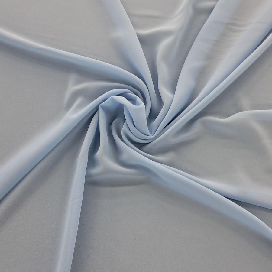 CREPE CHIFFON Dress Fabric Powder Blue Crepe Chiffon 150cm (7795155796057)