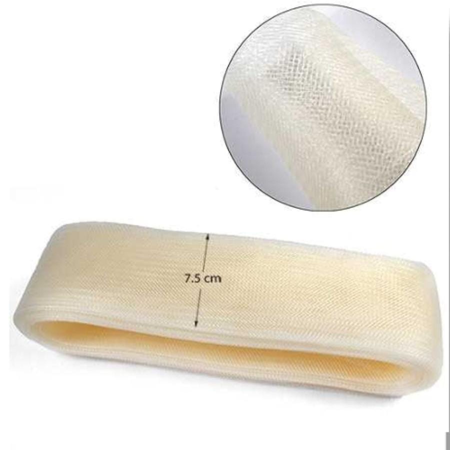 CRINOLINE Habby Cream Hard Crinoline 7.5cm (7880818393177)