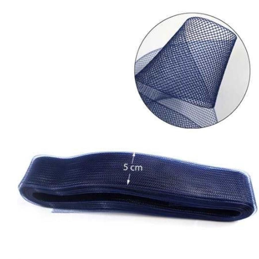 CRINOLINE HABBY Navy Hard Crinoline 5cm (7680508100697)