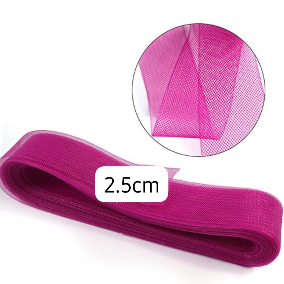 CRINOLINE HABBY Stiff Crinoline 2.5 cm (7680513114201)