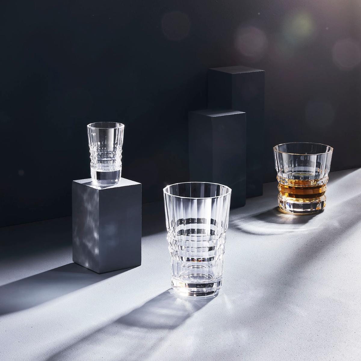 Cristal Darques CRYSTAL GLASS Cristal D`Arques Architecte Tumblers 60ml Set Of 6 (4742514049113)
