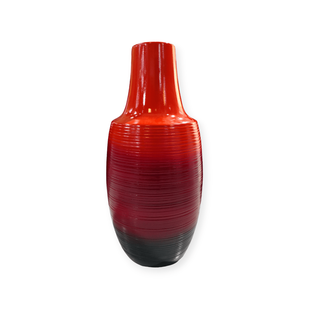 Crockery Centre vases Red Ombre 43x21cm Vase AC 43x21cm denali grooved-base