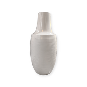Crockery Centre vases Vase AC 43x21cm denali grooved-base (7454201315417)