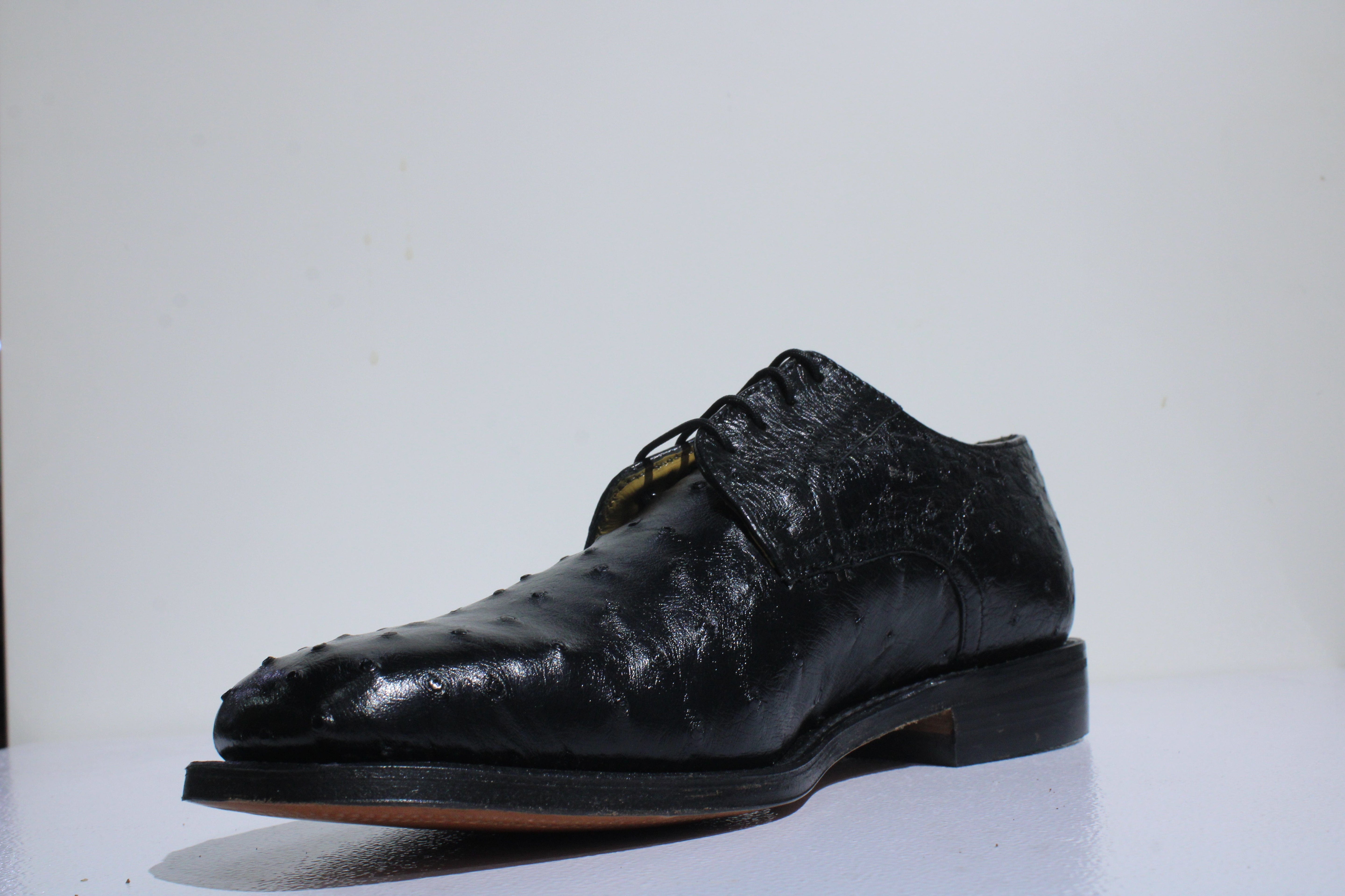 Crockett & Jones Formal Shoes Crockett & Jones Ostrich Black (7494565068889)