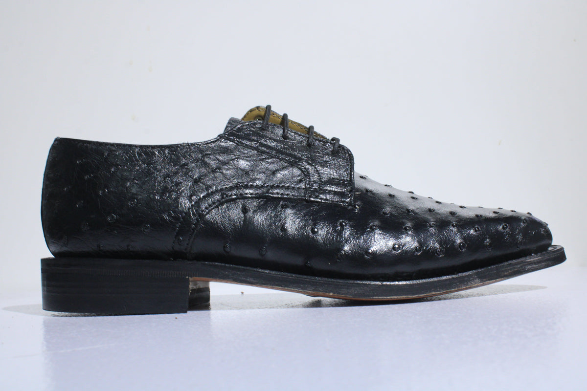 Crockett & Jones Formal Shoes Crockett & Jones Ostrich Black (7494565068889)