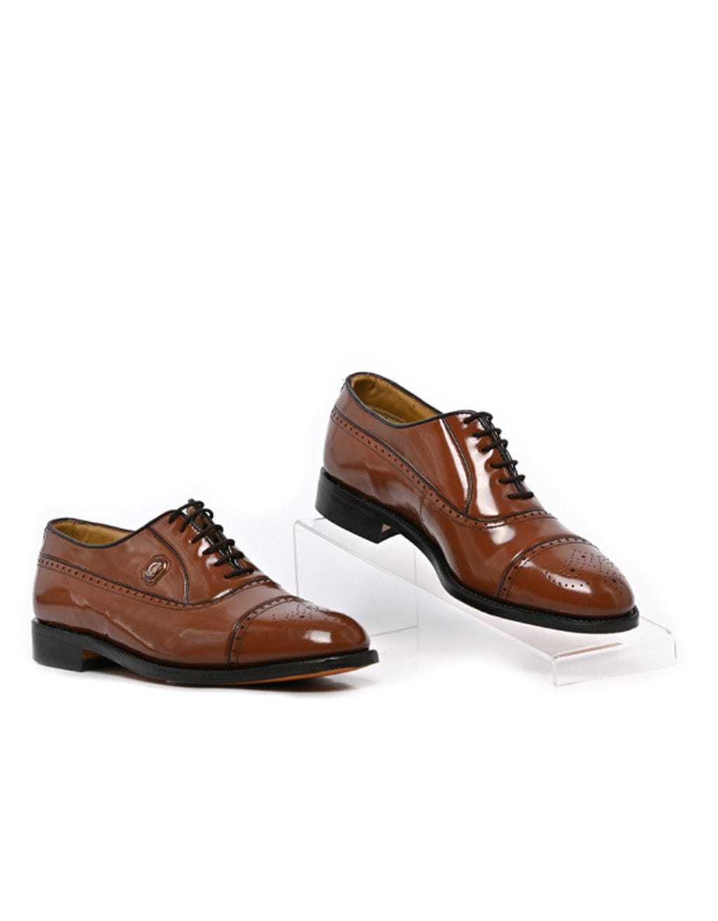 Crockett & Jones Formal Shoes Mens Crockett & Jones Leather Jason, Formal Honey Lace Up (7905265746009)