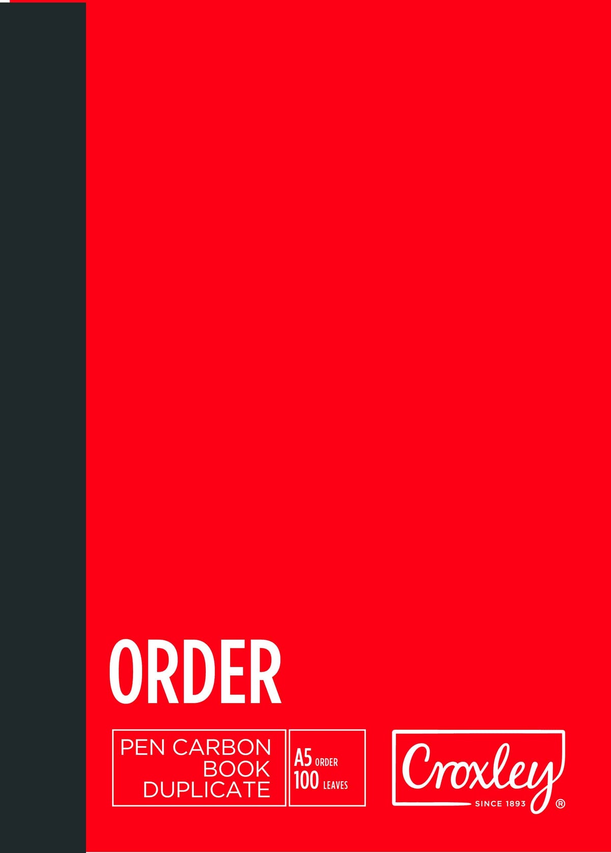 Croxley Office stationary Croxley Pen Carbon Book - Order Duplicate A5 JD22PS