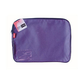 Croxley School Stationery Croxley Canvas Gusset Book Bag Purple (7315006718041)