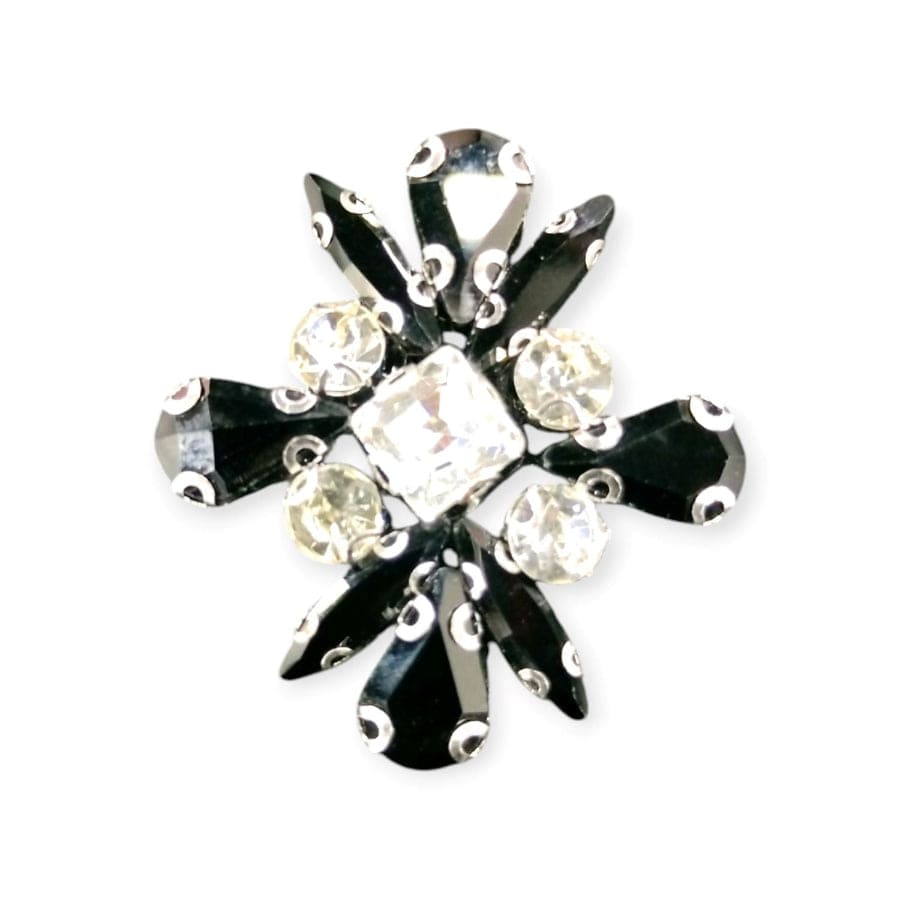 Crystal Stone Habby Black Glass Stone Stick CS4
