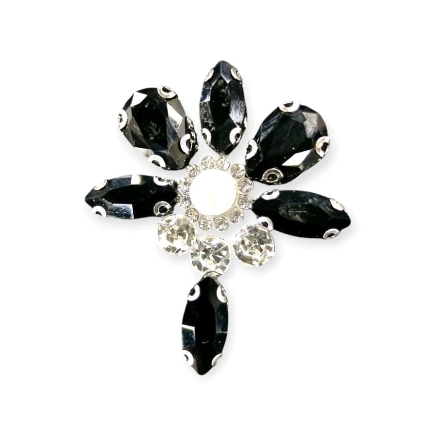 Crystal Stone Habby Black Glass Stone Stick CS7