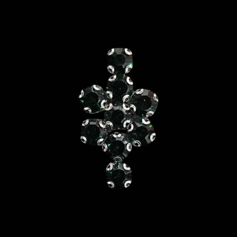 Crystal Stone Habby Bottle Green Loose Diamante Stone SS-35 (7889129439321)