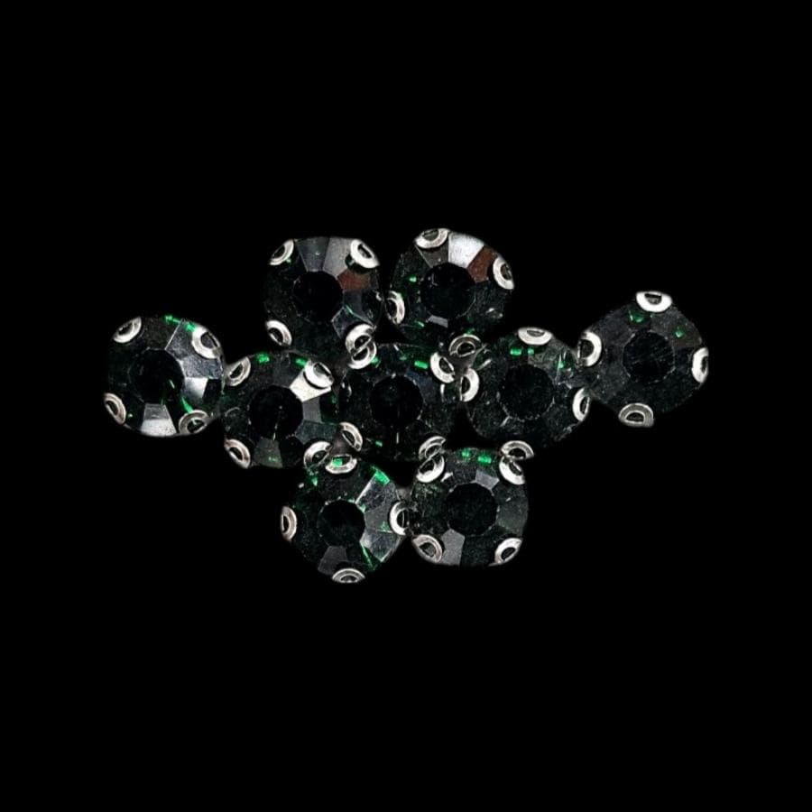 Crystal Stone Habby Bottle Green Loose Diamante Stone SS-50 (7889391452249)