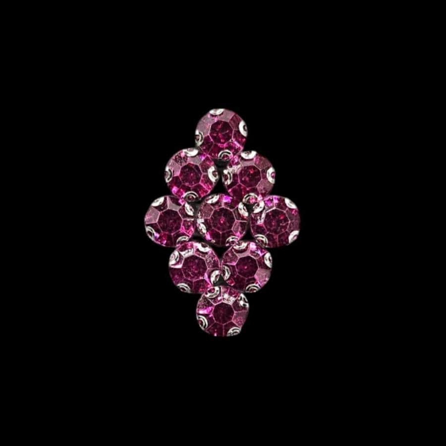 Crystal Stone Habby Cerise Pink Loose Diamante Stone SS-35 (7889129439321)