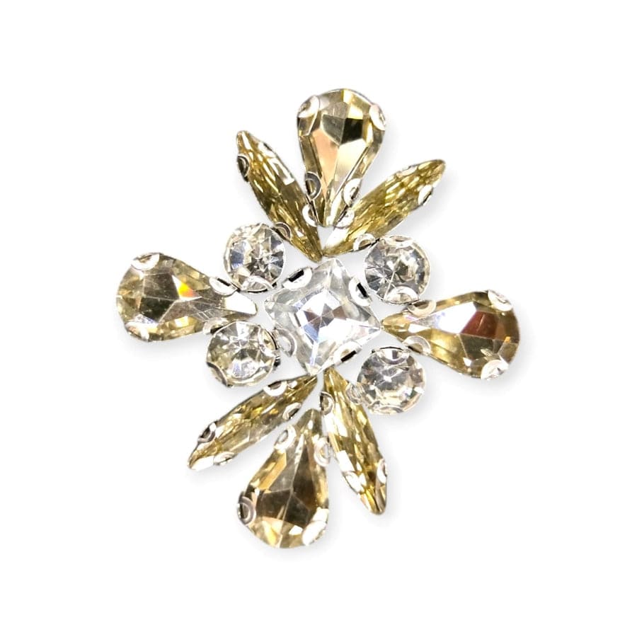 Crystal Stone Habby Gold Glass Stone Stick CS4