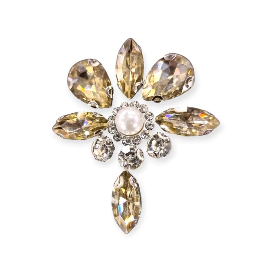 Crystal Stone Habby Gold Glass Stone Stick CS7