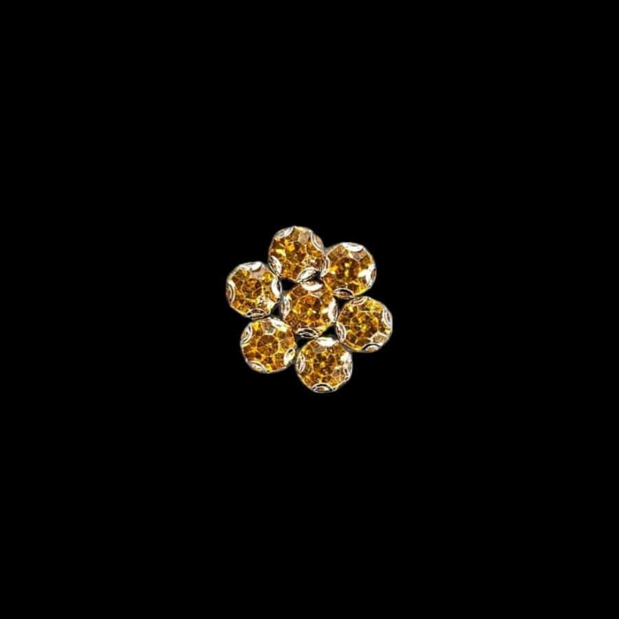 Crystal Stone Habby Gold Loose Diamante Stone SS-30 (7889922031705)