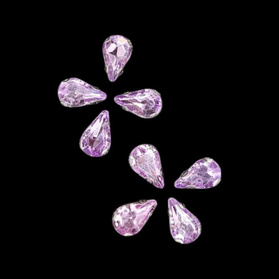 Crystal Stone Habby Lilac Crystal D.R Stone 8x13 Drop (7889445027929)