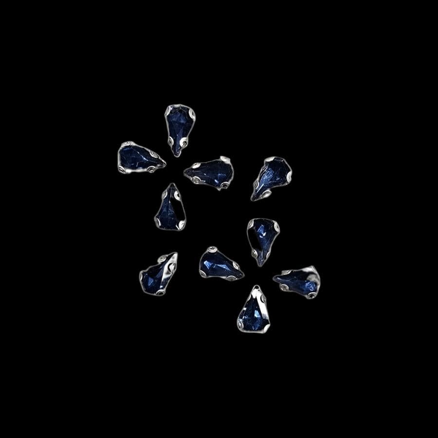 Crystal Stone Habby Navy Crystal D.R Stone 6x10 Drop (7889076060249)