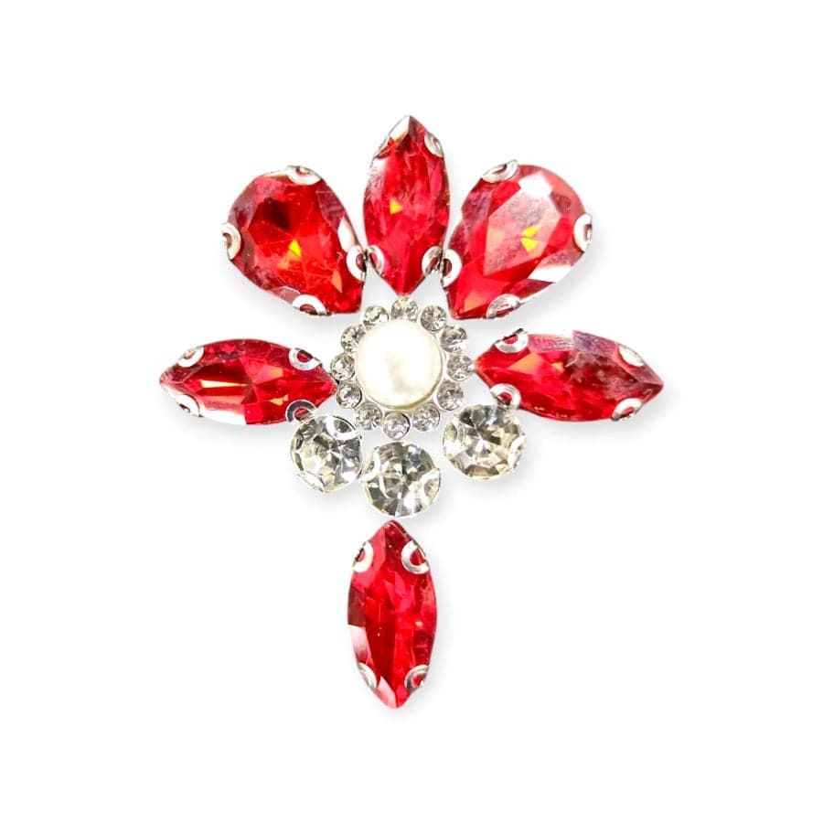 Crystal Stone Habby Red Glass Stone Stick CS7