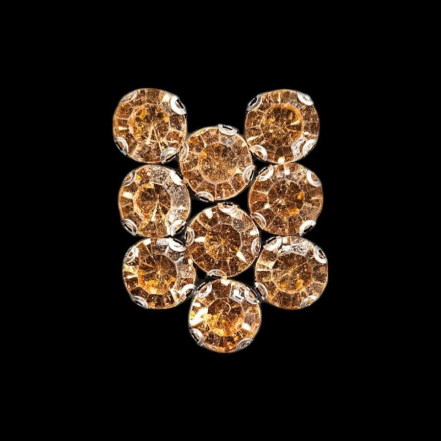 Crystal Stone Habby Rose Gold Loose Diamante Stone SS-50 (7889391452249)