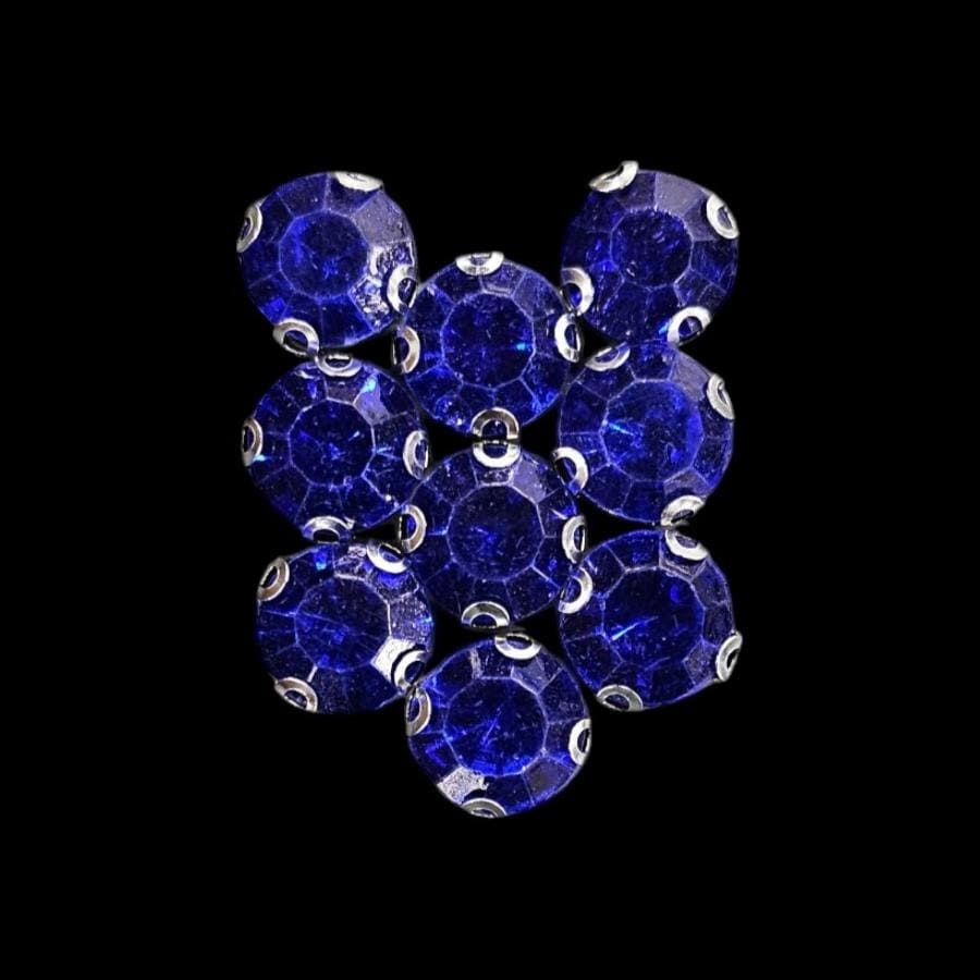 Crystal Stone Habby Royal Blue Loose Diamante Stone SS-50 (7889391452249)