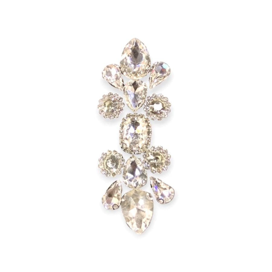 Crystal Stone Habby White Glass Stone Stick CS1