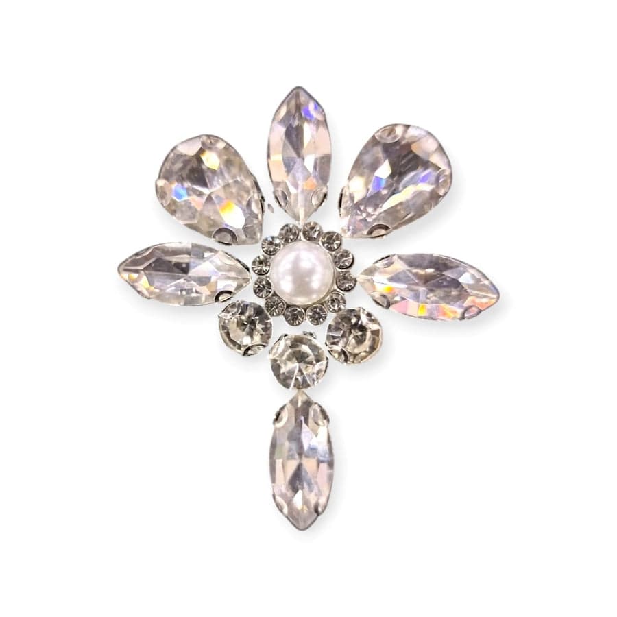Crystal Stone Habby White Glass Stone Stick CS7