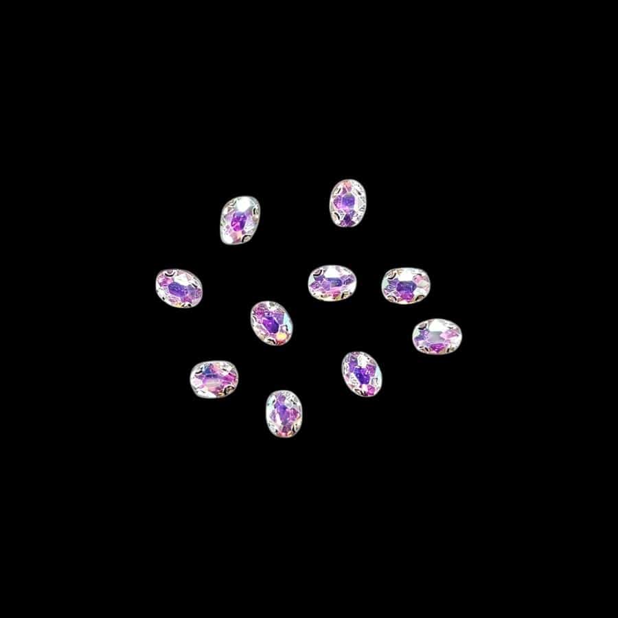 Crystal Stones habby Mop Crystal D.R Stone 6x8 Oval (7888590372953)