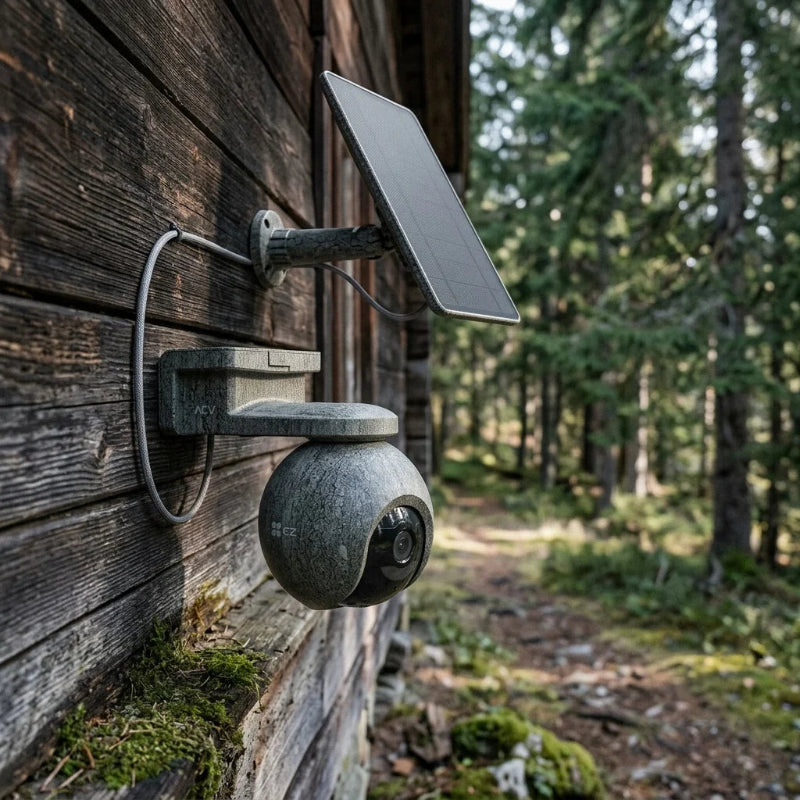 EZVIZ EB8 Pro Ranger + Solar Panel 8W-4G & WIFI.