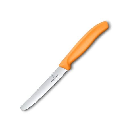 Victorinox Swiss Classic Tomato and Table Knife Serrated Rose Reverie 11cm V6.7839.E486.