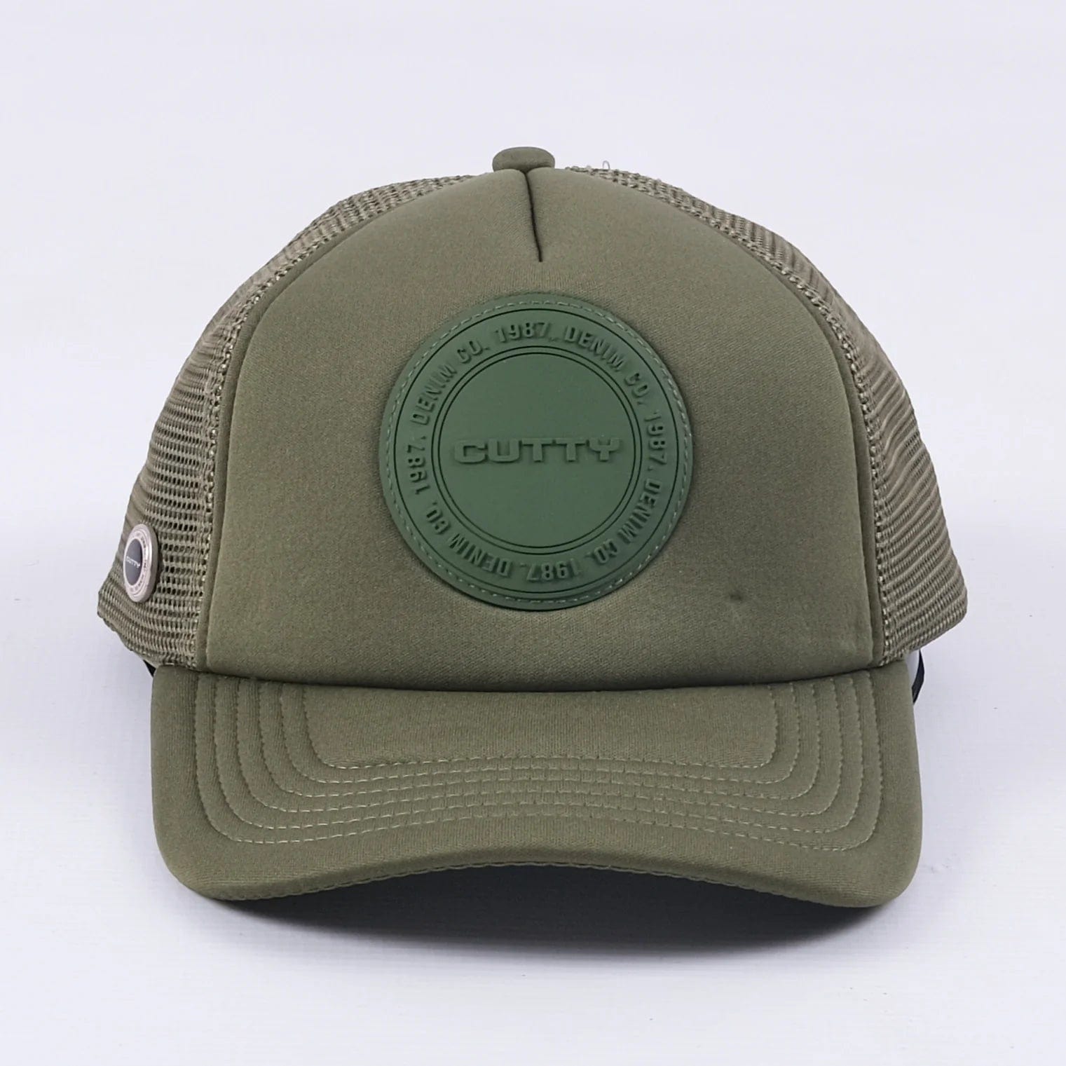Cutty Caps Cutty AlderTrucker Hat Olive (7781211078745)