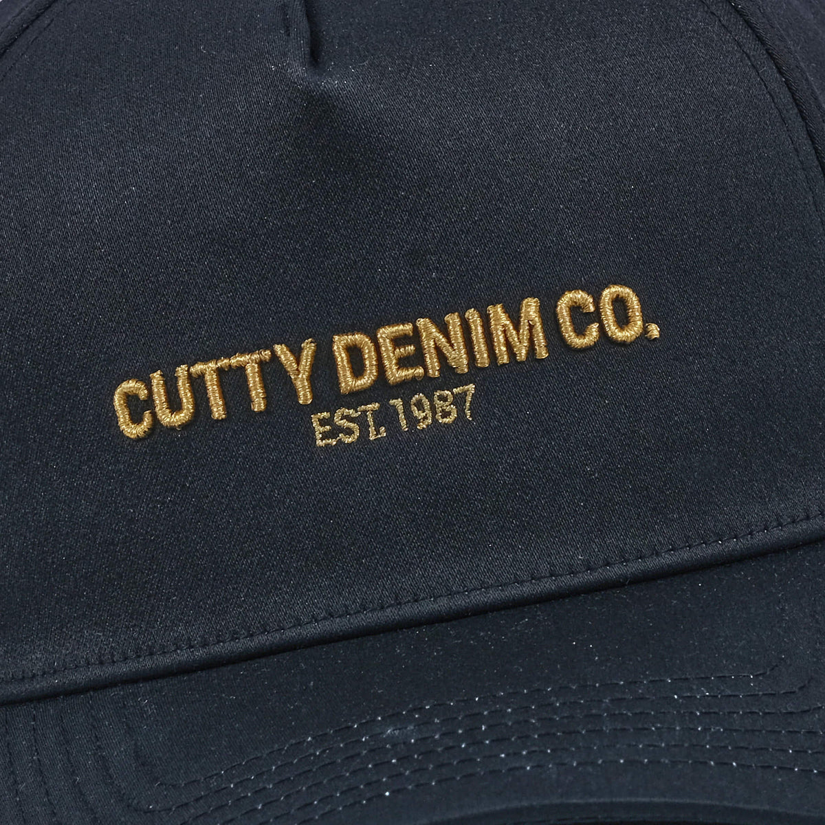Cutty Caps Cutty C Breman Black Cap (7348853047385)